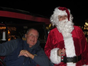 Santa visiting Sun Lakes