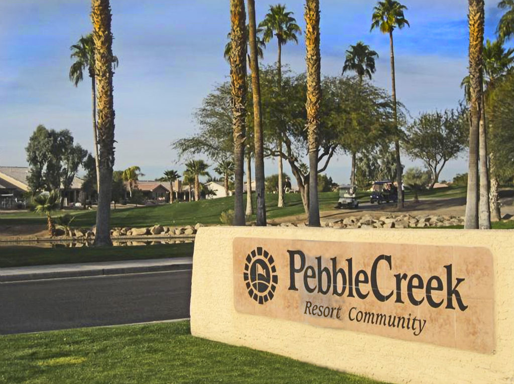 Find Pebble Creek AZ real estate in this 55+ Arizona community