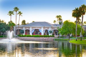 Active adult communities in Phoenix AZ have gorgeous clubhouses.