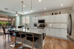 9826 E gemini Place has a gorgeous kitchen.