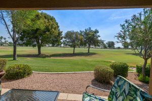 Gorgeous golf course views from your patio. 