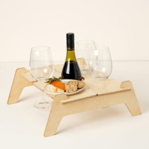 5 great Christmas gifts include this packable picnic table.