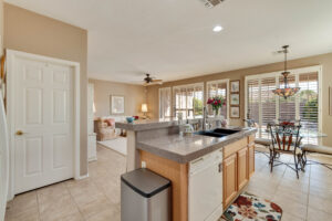 24811 S Sedona Dr. has a kitchen with granite counters. 