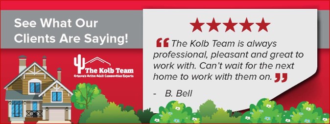 The Kolb Team real estate testimonial