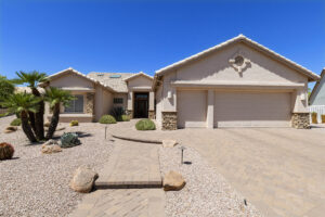 Welcome home to 8928 E Mossy Rock Court.