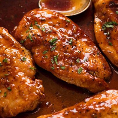 Recipe of the Month Fast, Easy, 5-Ingredient Honey Glazed Chicken
