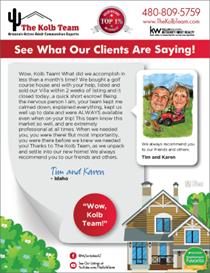 Tim and Karen clients