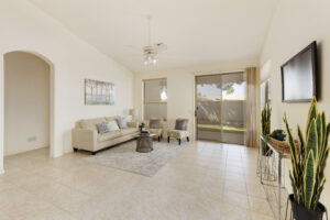 Enjoy open concept living at 9717 E Holiday Way.