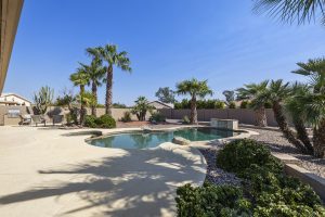9022 E Copper Dr. features a backyard oasis. 