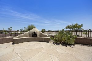 Enjoy golf course views at 6811 S Four Peaks Way.