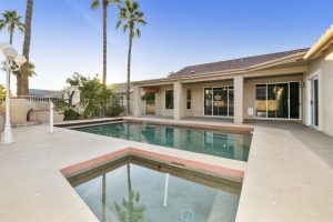 Enjoy your own backyard oasis at 1014 E Coopers Hawk.