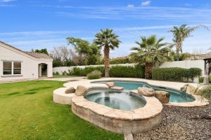 3415 S Ashley Dr. has a huge back yard.