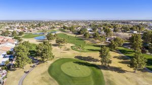 Enjoy expansive golf course views at 5783 S Amberwood Dr.