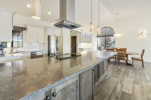The kitchen is a chef's dream at 10425 E Minnesota