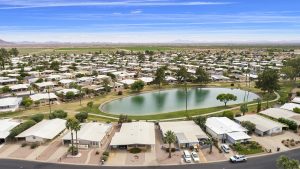 9046 E Country Club Dr. offers beautiful water views.