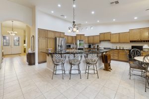 The kitchen at 24606 S Lakeway Cir SE.